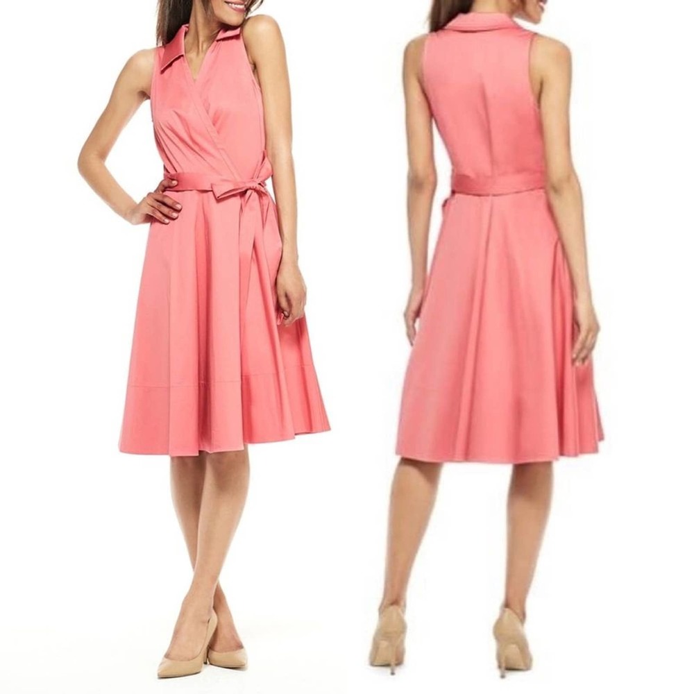 NWT Gal Meets Glam Fit & Flare Wrap Dress